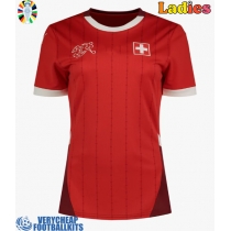 Switzerland Replica Home Shirt Ladies Euro 2024 Short Sleeve